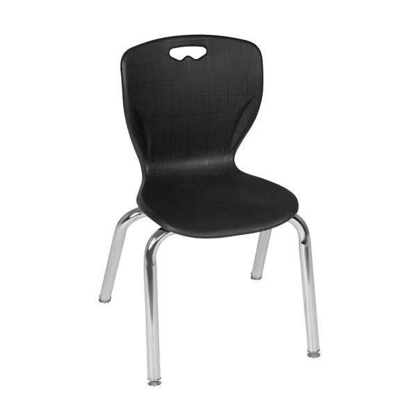 Regency 15 in Learning Classroom Chair (4 pack)- Black, Regency, Mfr#: 4520BK4PK